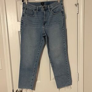 J. Crew essential straight jean